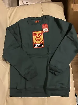 Obey X Dickies Jumper / Sweater Men’s Medium Limited Edition New With Tags • £50