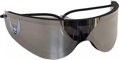 Bret Hart Licensed Silver Hart Wrap Around Shades Sunglasses New • $22.99