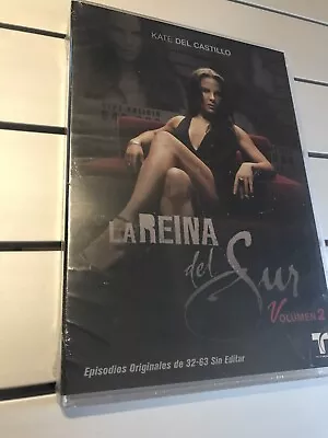 La Reina Del Sur Volumen 2 DVD Kate Del Castillo NEW • $11.99