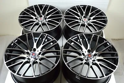 4 New DDR Zuki 18x8 5x114.3 40mm Offset Black/Machined Finish 18  Wheels Rims • $749