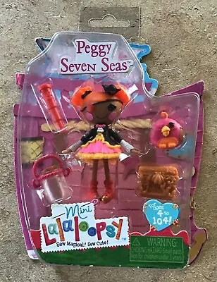 Lalaloopsy Mini Peggy Seven Seas Series 12 #3 BRAND NEW NOS NIP Pirate Doll • $19.99