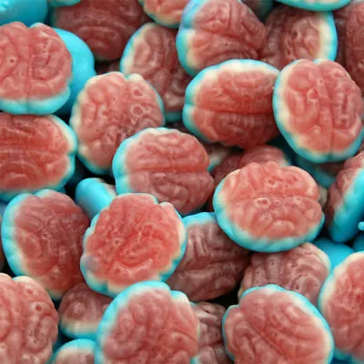 Jelly Filled Brains Retro Sweets Party Favours Candy Buffet Pick N Mix Halloween • £4.21