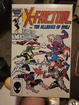 X-Factor #5 1986 Marvel Comic Book Key Issue 1st Apocalypse Cameo • $4.99