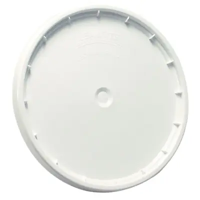 LEAKTITE White Bucket Lid 5 Gallon Pail Pack Of 3 Reusable Easy Off Plastic New • $10.59