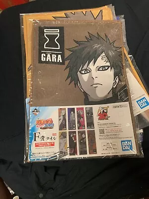 Ichiban Kuji Naruto 20th Anniversary Gara Gaara Towel Prize F • $17.99