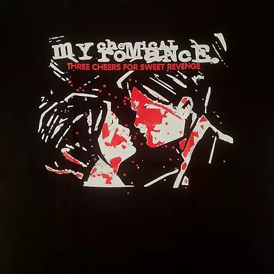 Same Day Shipping MY CHEMICAL ROMANCE 3 Cheers For Sweet Revenge Size LARGE • $17.99