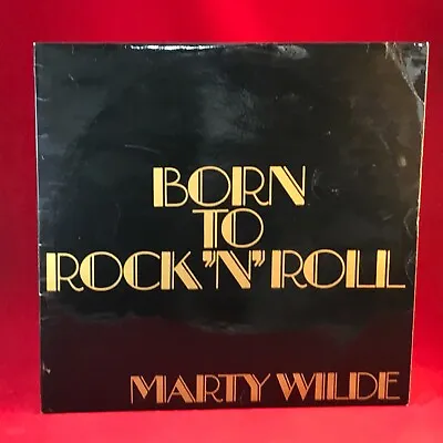 MARTY WILDE Born To Rock 'n' Roll 1976 UK Vinyl LP Housed In A  • £6.77