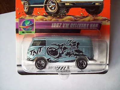 Matchbox 1967 Vw Delivery Van Transporter Tnt Tour #72 2000 Logo On Rear  Window • $3.99