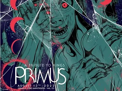$150 • Buy Primus Poster Vail Colorado 8/13 