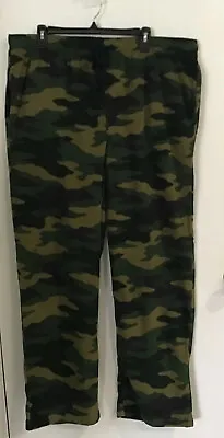 Mens  Camo Pants Super Soft Fleece Lounge Pajama Sonoma Size XL  $24.00 NEW • $8.40