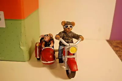 Boyds Bears Ryder With Skully The Great Open Road 4044571 Motorcycle Figurine  • $29