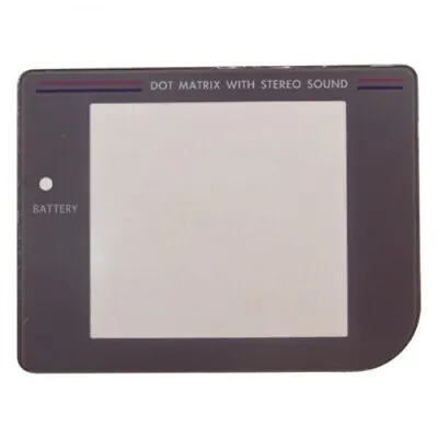 Gameboy Original Screen Lens Replacement GB DMG Nintendo Adhesive Plastic Grey • £2.74