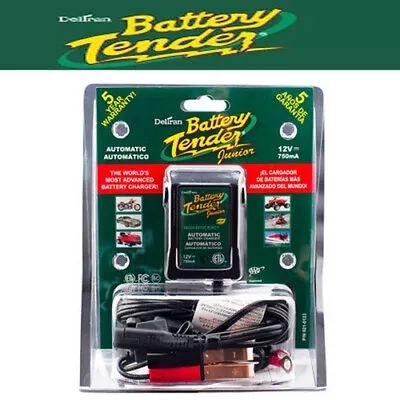 Deltran 750mA Battery Tender JR Maintainer Motorcycle Charger 021-0123 12 Volt • $39.95