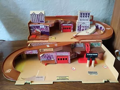 Vintage Hot Wheels Sto And Go City Play Set 1979 • $23