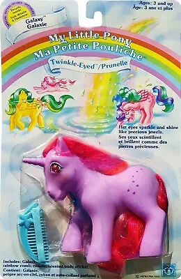 My Little Pony™ Twinkle-Eyed Galaxy Vintage G1 1986 New! Mint On Sealed Card! • $349