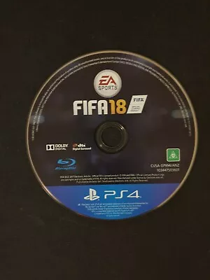 FIFA 18 For PS4 (Disk Only) - Free Post • $4.50