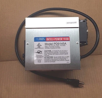 $289 • Buy Inteli-Power 9145AV RV Converter 110 VAC To 13.6VDC 45A