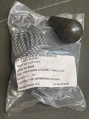 M151 M715 M35 M806 M939 SINCGARS RT-524 Radio Antenna Tie Down Kit Rope And Ball • $28