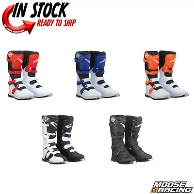 2024 Moose Racing Qualifier Mx Boots Motocross Off Road - Pick Size & Color • $149.95