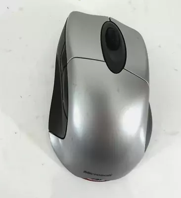 Microsoft Wireless Intellimouse Explorer 1.0A GRAY Silver - Mouse Only • $17.99