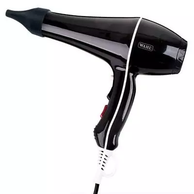 Wahl Power Dry Professional Hair Dryer 2000 Watt Black + Free Track Delivery • £32.99