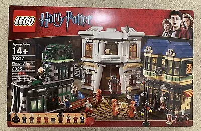 Lego Harry Potter 10217 Diagon Alley NEW RETIRED Malfoy Ollivander Weasley  • $999.99