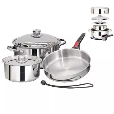 Magma Nestable 7-pc Induction Cookware #A10-362-IND • $189.99