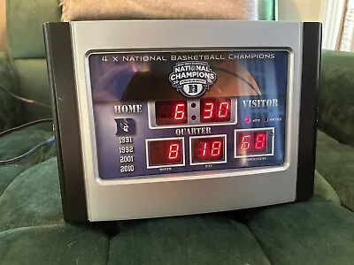 Duke Blue Devils Basketball Alarm Clock Scoreboard Vintage Rare • $59.99