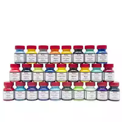 Angelus Collectors Edition Acrylic Leather Waterproof Paint 1oz In 23 Colors • $8.95