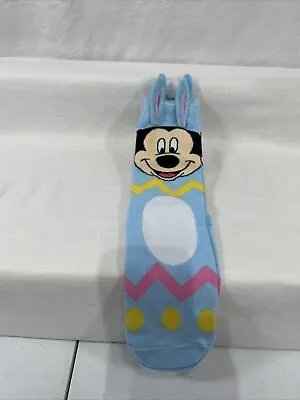 Disney Parks Mickey Mouse Easter Egg Crew Socks Size 8-12 New W/ Tags  • $8.96
