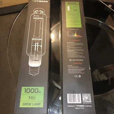 VIVOSUN 1-Pack 1000Watt HPS Grow Light Bulb Lamp CCT 2100K 140000 Lumens E39 • $29.95