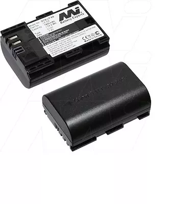 Battery For Canon Eos 5d 60d 7d 6d Mark Iii Lpe6 Lp-e6 1800mah 7.4v Replacement • $48.88