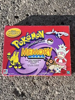 Pokemon Memory Game Tiles Hasbro 2000 47/48 Tiles NOT COMPLETE! Read Description • $21