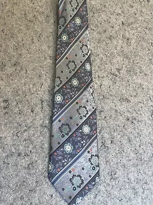 Steve Harvey Collection Tie 100% Imported Silk Hand Made Necktie Paisley/Flower • $10