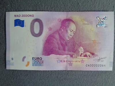 £6.93 • Buy 0 Euro Souvenir Bill MAO ZEDONG