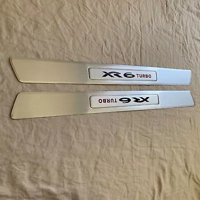 Pair Of Front Xr6 Turbo Door Step Scuff Plate Suits Ford Fg Series Ute Set Of 2 • $40