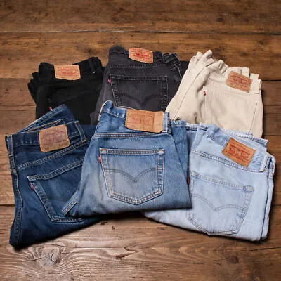Vintage Levis 501 Jeans GRADE B Denim Levi 29 30 31 32 33 34 36 38 40 42 • £21.99