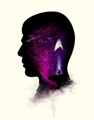 SPOCK Star Trek  PRINT BY BRUCE YAN 20 ONLY *SOLD OUT* Mondo BNG HCG • $376.29