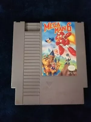 Mega Man 6 NES Capcom W/White Box No Manual • $50