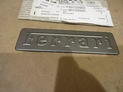 Ferrari 430 Scuderia -  FERRARI  Logo For Carbon Fiber Sill Plate P/N 80720900 • $250