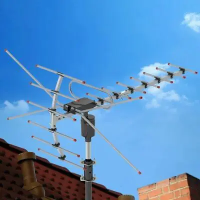 200Mile 1080P Outdoor Amplified TV Antenna Digital Signal HD Install-free UHFVHF • $24.29