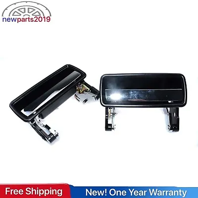 New Chrome Outside Door Handle Front/Rear Left & Right For Volvo 240 245 260 262 • $60.34