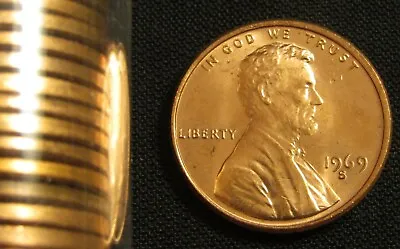 $3 • Buy 1969-S San Francisco Mint Lincoln Memorial Cent  BU
