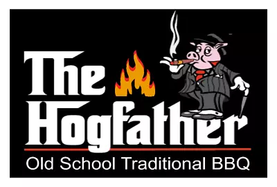 BBQ - The Hogfather - Vinyl Decal 4  X 6  Car Window Bottle Cup Trailer Grill • $5.39