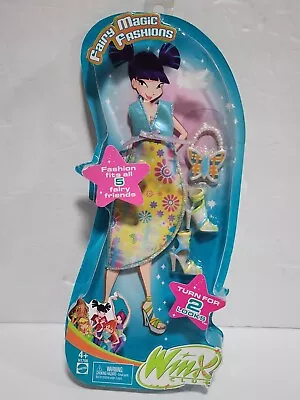 Winx Club 2004 Fairy Magic Fashion Pack Mattel Musa Holographic Dress Outfit • $25