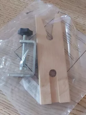£4.99 • Buy “V” Slot Wooden Bench Pin With “C” Shape Metal Fixing Clamp