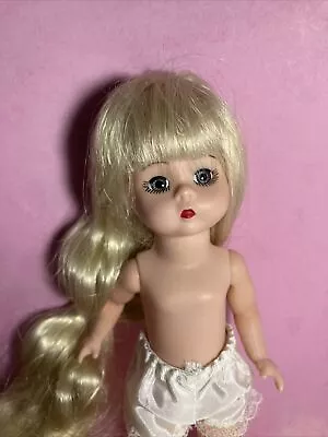 Madame Alexander Dress Me Doll Rapunzel Marked Alexander On Back • $20