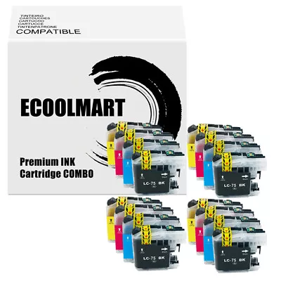 16PK Ink Cartridge Fits Brother LC75 LC71 MFC-J425W MFC-J430W MFC-J435W J280W • $18.13