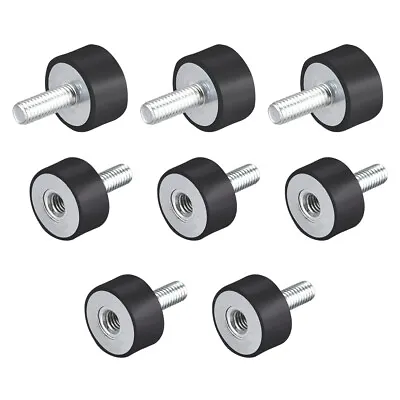 8pcs M6 Rubber Anti Vibration Isolators Mounts Shock Absorber 20mm X 10mm • $19.16