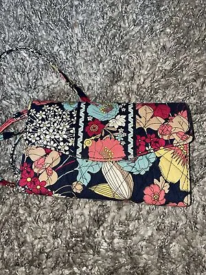 Vera Bradley All In One Crossbody Wallet Happy Snails Retired 2011 • $18